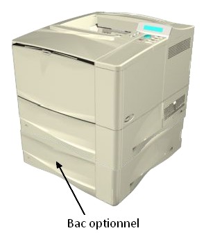 Bac optionnel imprimante LASER